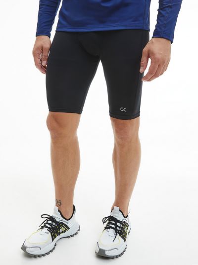 Calvin Klein Ruhák HU809304 | Calvin Klein Base Layer Cyclist Férfi Harisnyanadrág Fekete